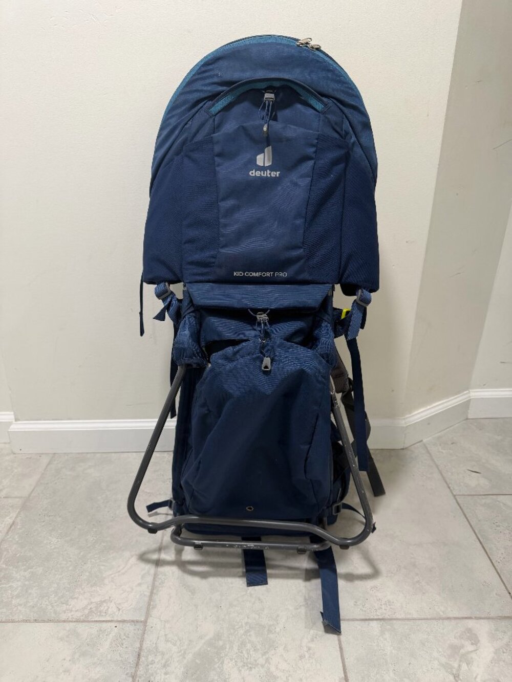 Deuter Kid Comfort Pro Child Carrier Backpack Midnight Navy